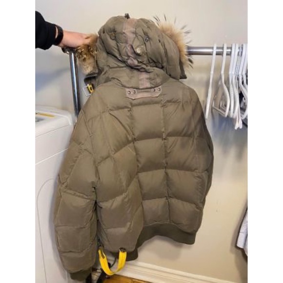 Men’s Parajumpers (L) Soft Shell Gobi Bomber in Olive green - Picture 5 of 8